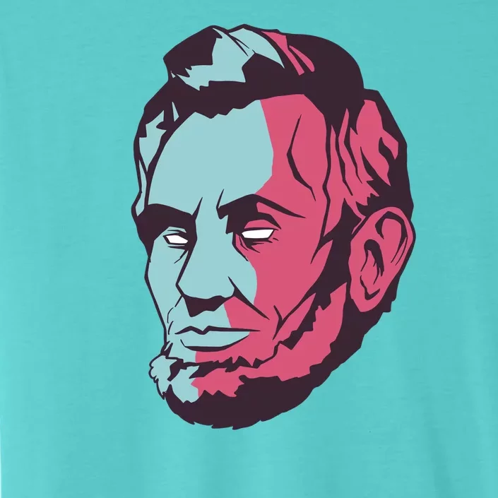 Abraham Lincoln Head ChromaSoft Performance T-Shirt