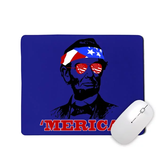 Abraham Lincoln Merica Mousepad