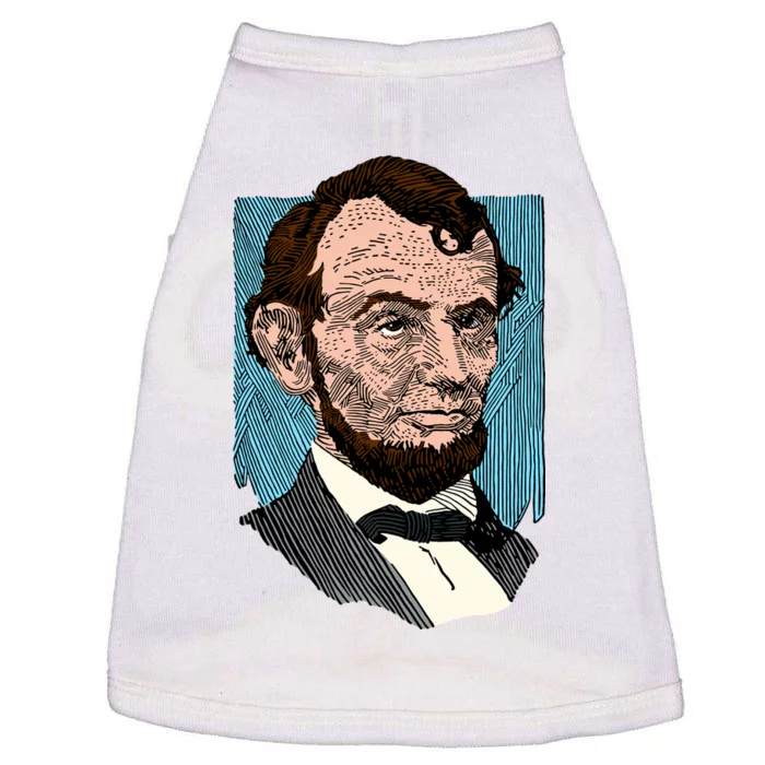 Abraham Lincoln Portrait Doggie Tank