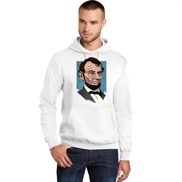 Abraham Lincoln Portrait Hoodie