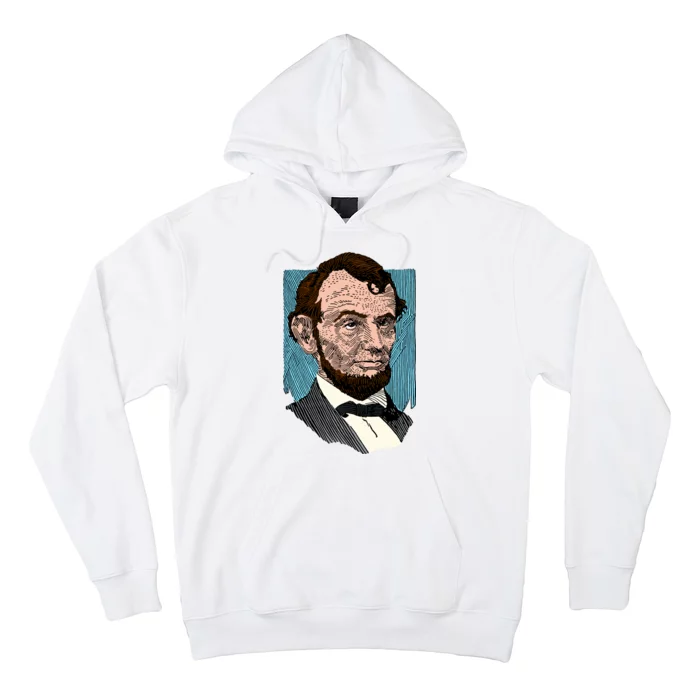 Abraham Lincoln Portrait Hoodie