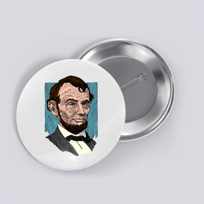 Abraham Lincoln Portrait Button