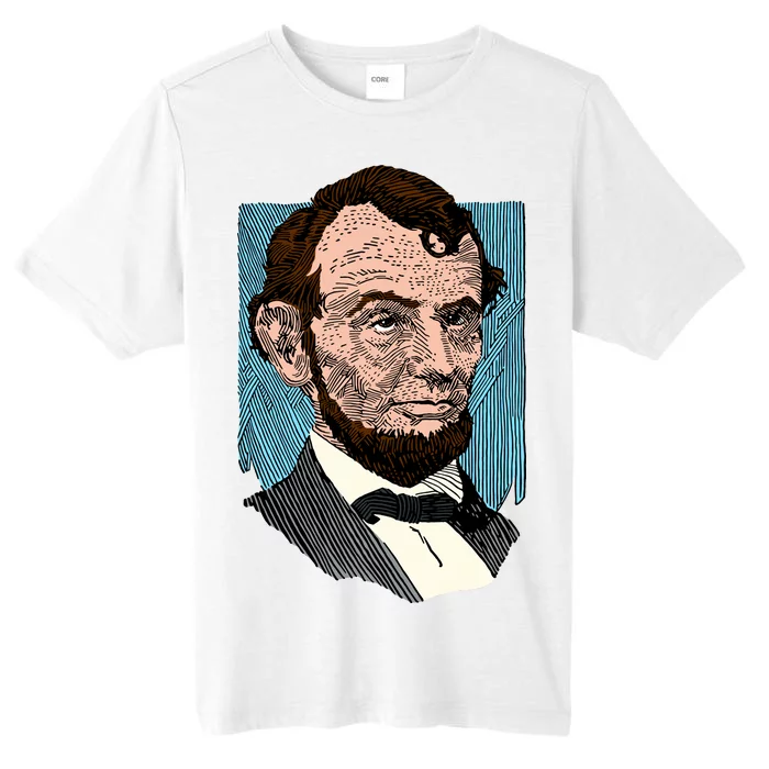 Abraham Lincoln Portrait ChromaSoft Performance T-Shirt