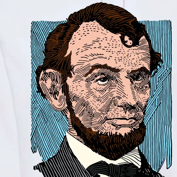 Abraham Lincoln Portrait Premium Hoodie