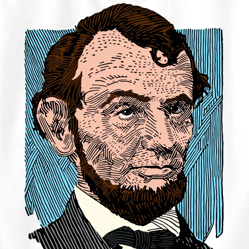 Abraham Lincoln Portrait Kids Sweatshirt