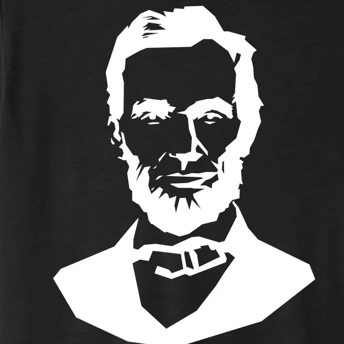 Abraham Lincoln Portrait President ChromaSoft Performance T-Shirt