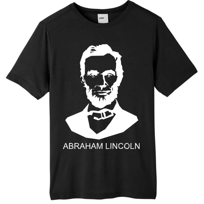 Abraham Lincoln Portrait President ChromaSoft Performance T-Shirt