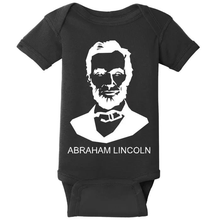 Abraham Lincoln Portrait President Baby Bodysuit