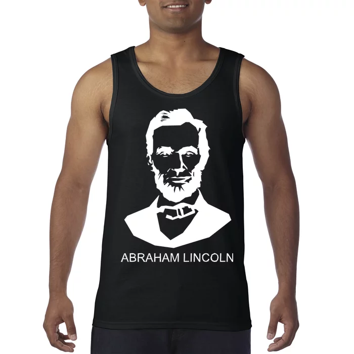 Abraham Lincoln Portrait President Tank Top