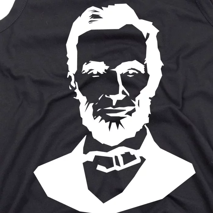 Abraham Lincoln Portrait President Tank Top