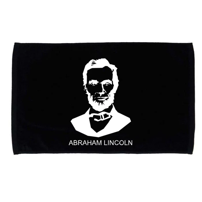 Abraham Lincoln Portrait President Microfiber Hand Towel