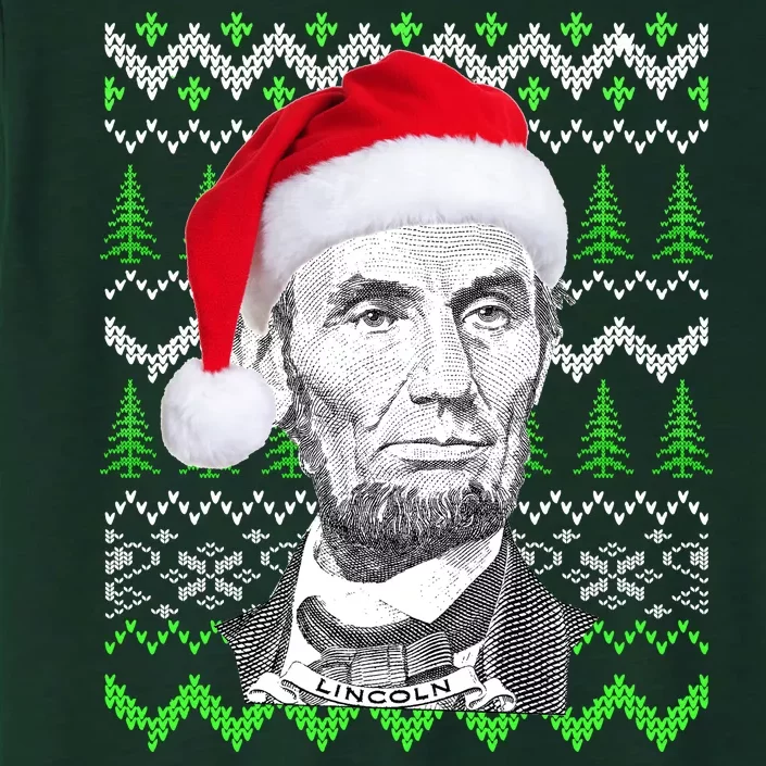 Abraham Lincoln Ugly Christmas Sweater ChromaSoft Performance T-Shirt