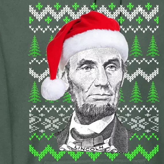 Abraham Lincoln Ugly Christmas Sweater Premium Hoodie