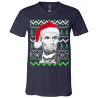 Abraham Lincoln Ugly Christmas Sweater Tall T-Shirt