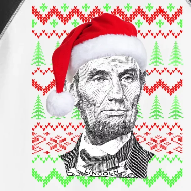 Abraham Lincoln Ugly Christmas Sweater Toddler Fine Jersey T-Shirt