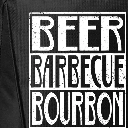 Alcohol Beer Smoke Grill Pork Barbeque Bourbon BBQ City Backpack