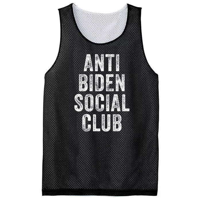 Anti Biden Social Club Mesh Reversible Basketball Jersey Tank