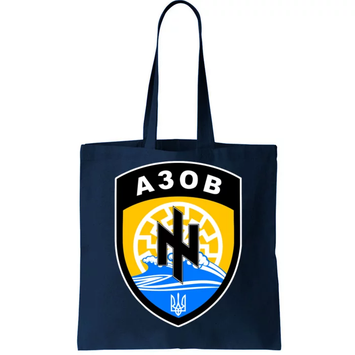 Azov Battalion Support Ukraine Military Tote Bag