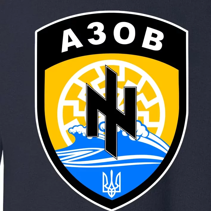 Azov Battalion Support Ukraine Military Toddler Sweatshirt