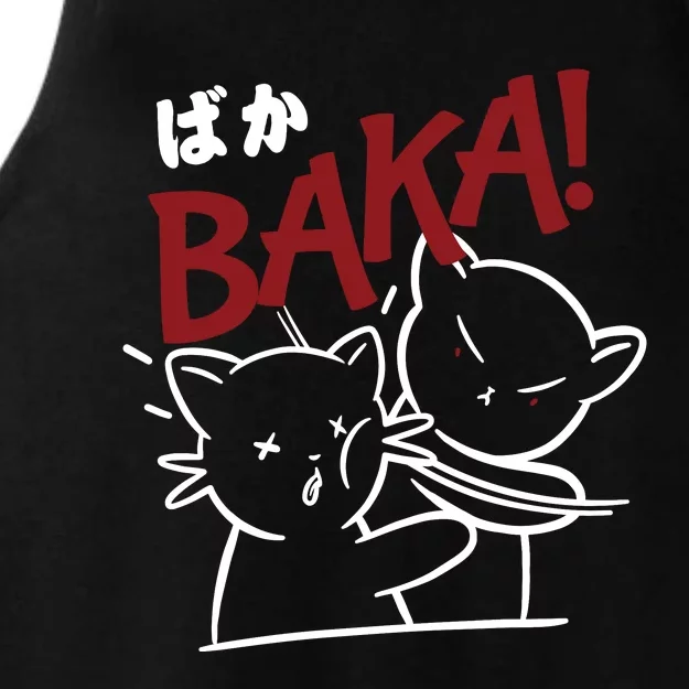 Anime Baka Slap Japan Anime Lover Gift Ladies Tri-Blend Wicking Tank