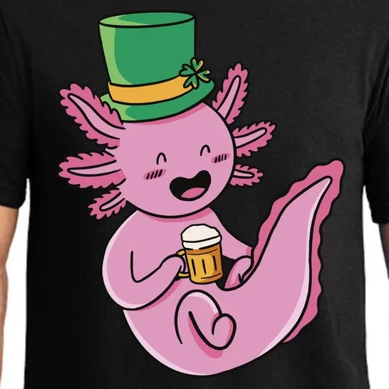 Axolotl Beer St Patrick's Day Pajama Set