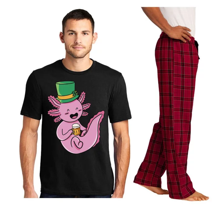 Axolotl Beer St Patrick's Day Pajama Set