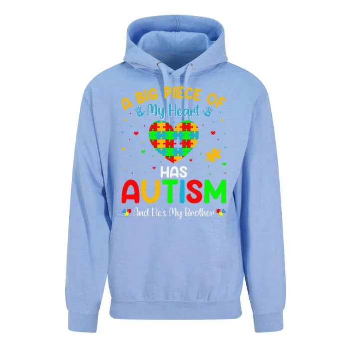 Autism Brother Sister Autism Awareness Motivational Quotes Unisex Surf Hoodie