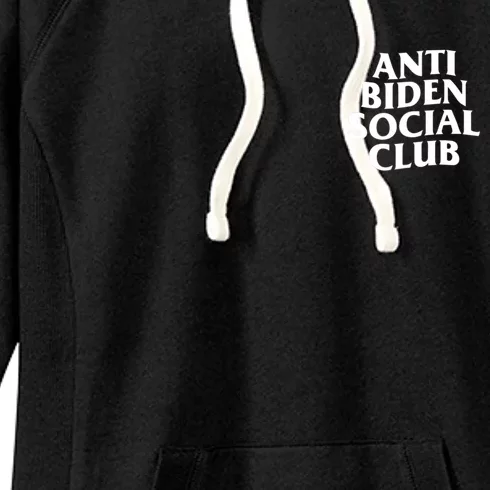 Anti Biden Social Club Women's Fleece Hoodie