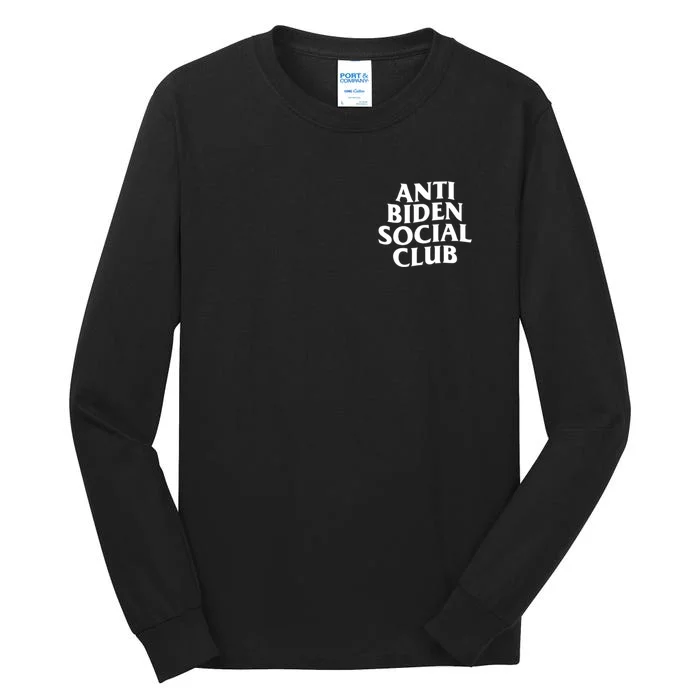 Anti Biden Social Club Tall Long Sleeve T-Shirt