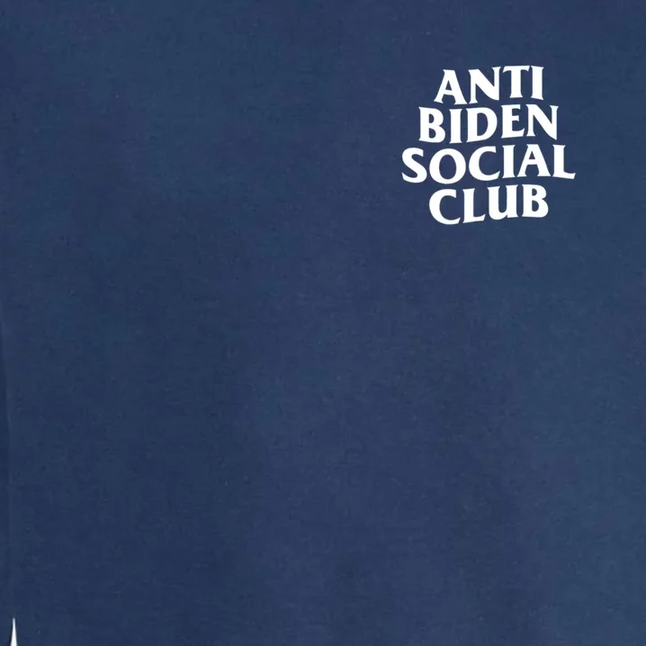 Anti Biden Social Club Garment-Dyed Sweatshirt