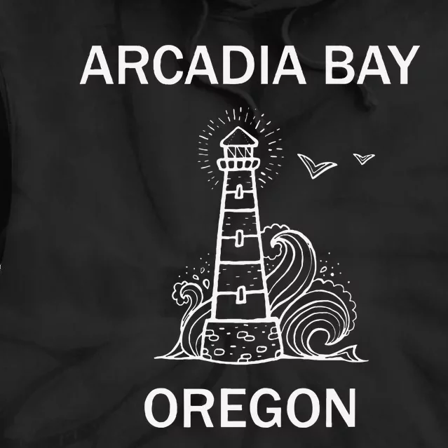 Arcadia Bay Strange Life Two Whales Diner Video Gamer Tie Dye Hoodie