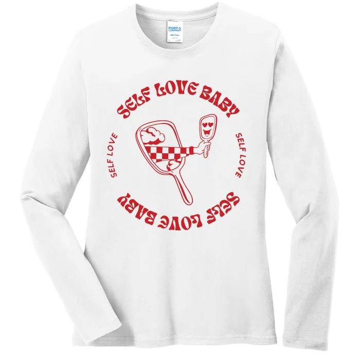 Alli Bellairs Self Love Baby Ladies Long Sleeve Shirt