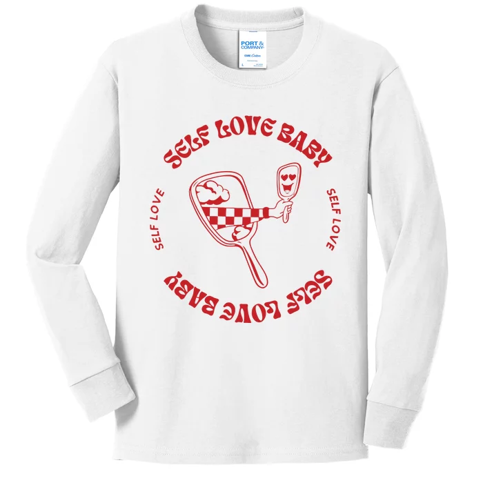 Alli Bellairs Self Love Baby Kids Long Sleeve Shirt