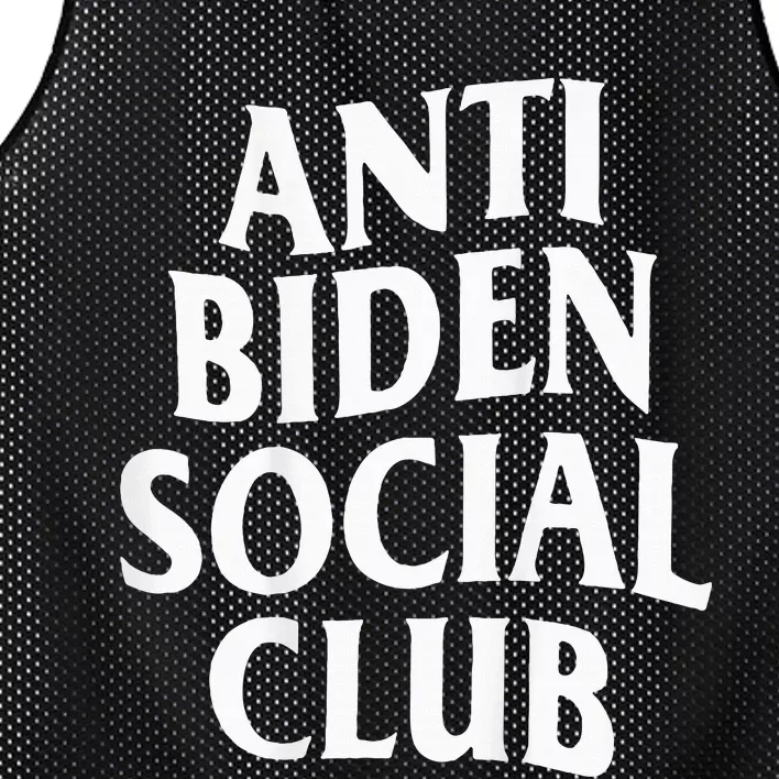 Anti Biden Social Club Mesh Reversible Basketball Jersey Tank