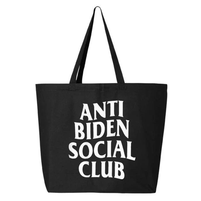 Anti Biden Social Club 25L Jumbo Tote