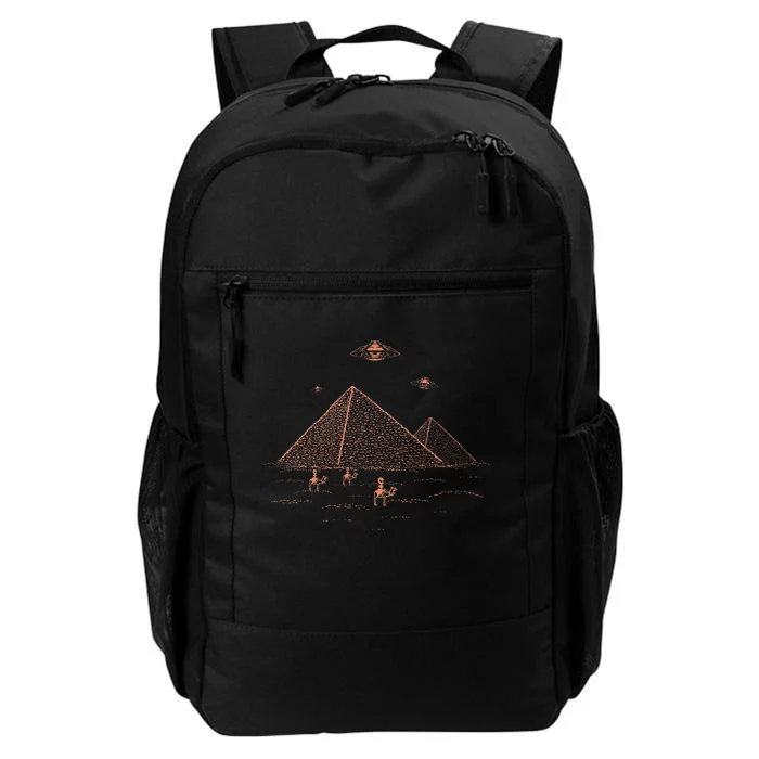 Alien Believer Saucer Cryptid Lover Extraterrestrial Beings Daily Commute Backpack