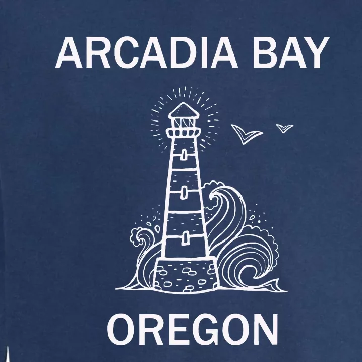 Arcadia Bay Strange Life Two Whales Diner Video Gamer Gift Garment-Dyed Sweatshirt