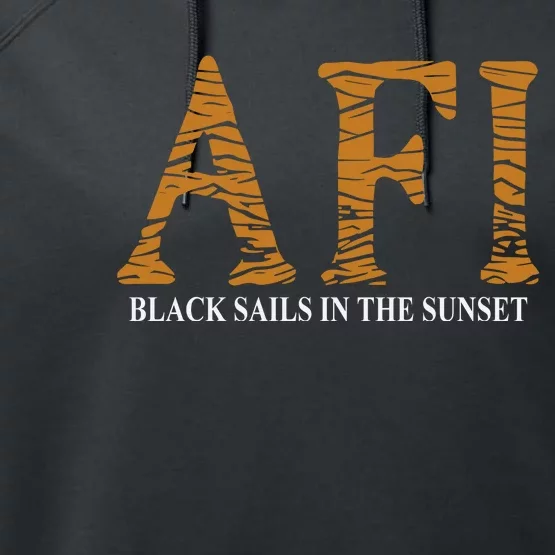 Afi Black Sails Waves Performance Fleece Hoodie