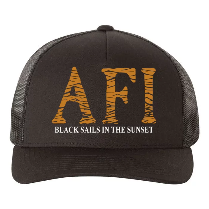 Afi Black Sails Waves Yupoong Adult 5-Panel Trucker Hat