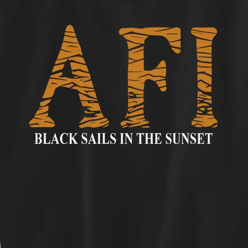 Afi Black Sails Waves Kids Sweatshirt