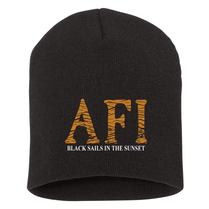 Afi Black Sails Waves Short Acrylic Beanie