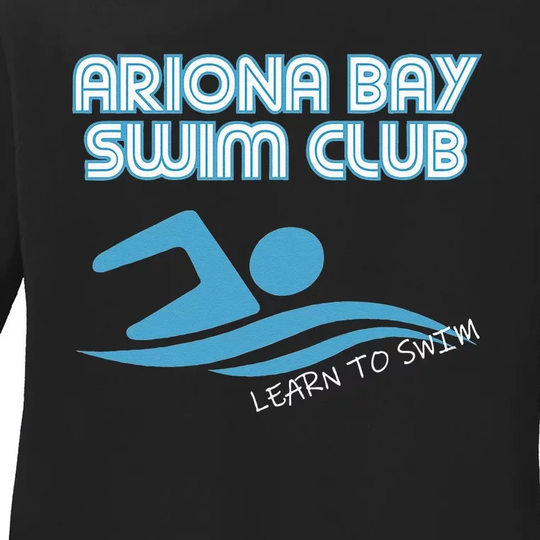 Arizona Bay Swim Club Learn To Swim Team Ladies Long Sleeve Shirt