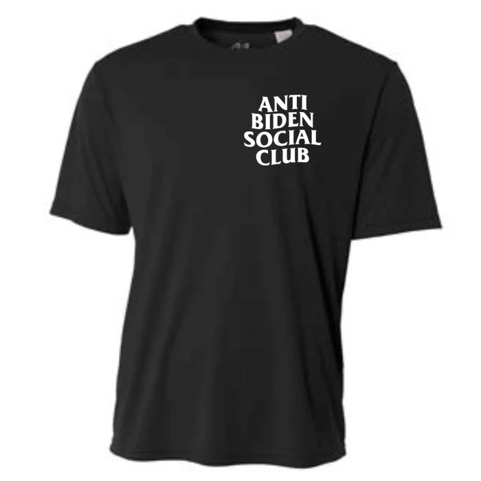 Anti Biden Social Club Cooling Performance Crew T-Shirt