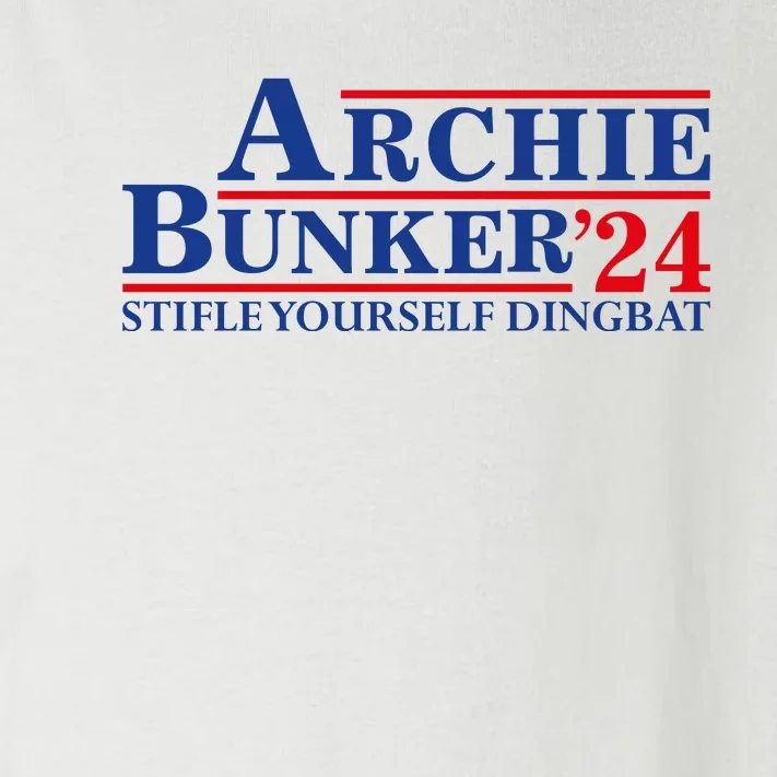 Archie Bunker’24 Stifle Yourself Dingbat Toddler Long Sleeve Shirt