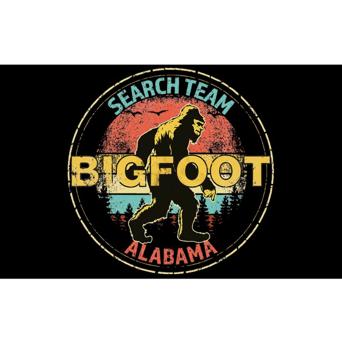 Alabama Bigfoot Search Team Sasquatch Merchandise Bumper Sticker