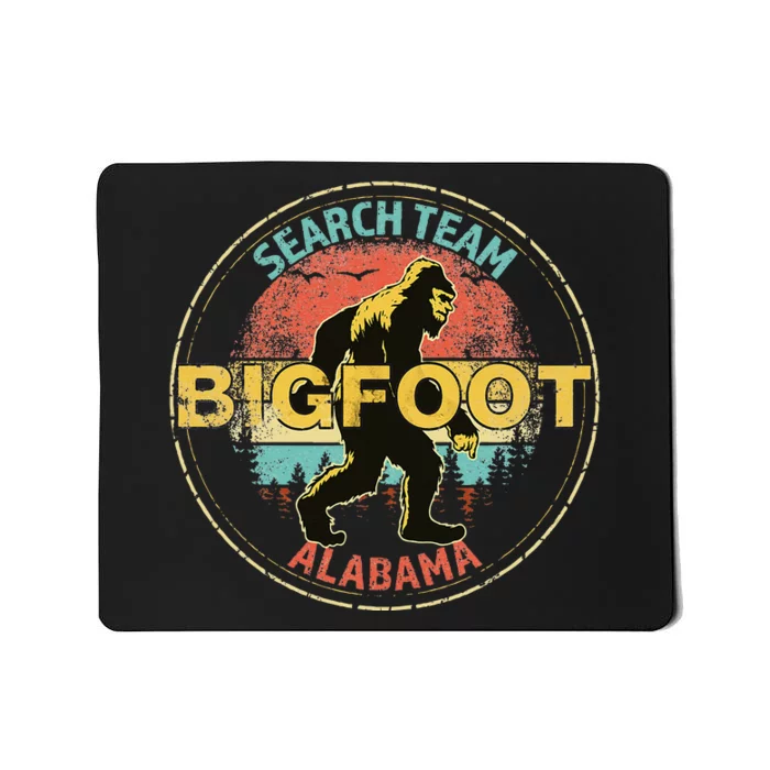 Alabama Bigfoot Search Team Sasquatch Merchandise Mousepad