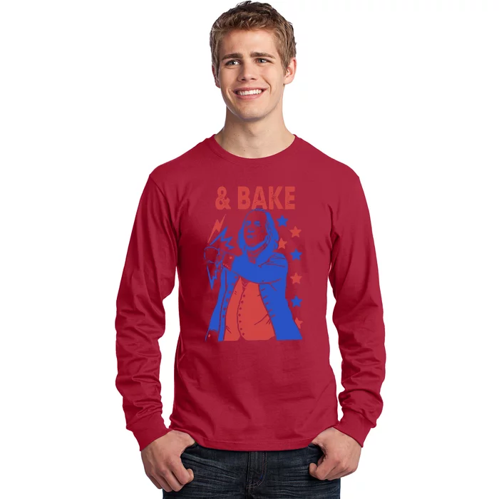 And Bake Shake And Bake Couples Matching 4th Of July Long Sleeve Shirt