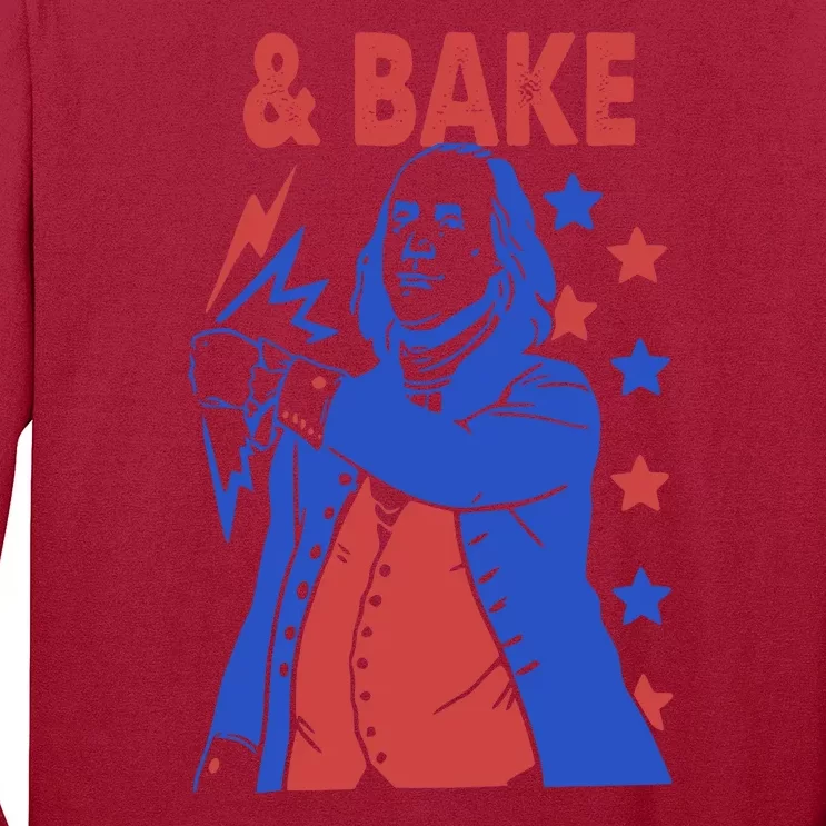 And Bake Shake And Bake Couples Matching 4th Of July Long Sleeve Shirt