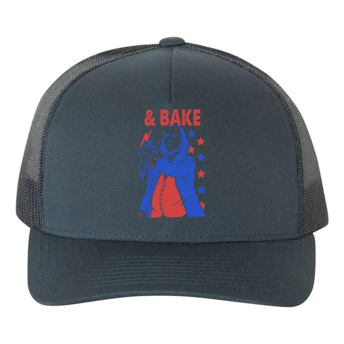 And Bake Shake And Bake Couples Matching 4th Of July Yupoong Adult 5-Panel Trucker Hat