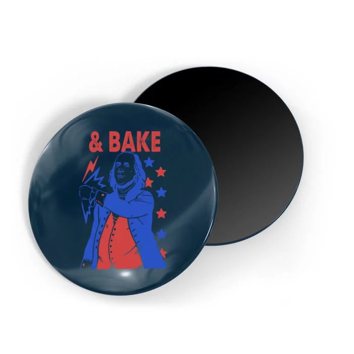 And Bake Shake And Bake Couples Matching 4th Of July Magnet